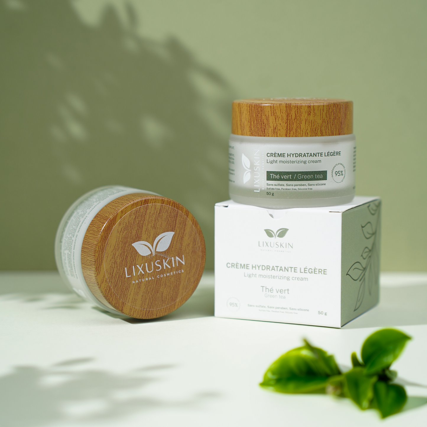 Crème Hydratante à base de Thé Vert