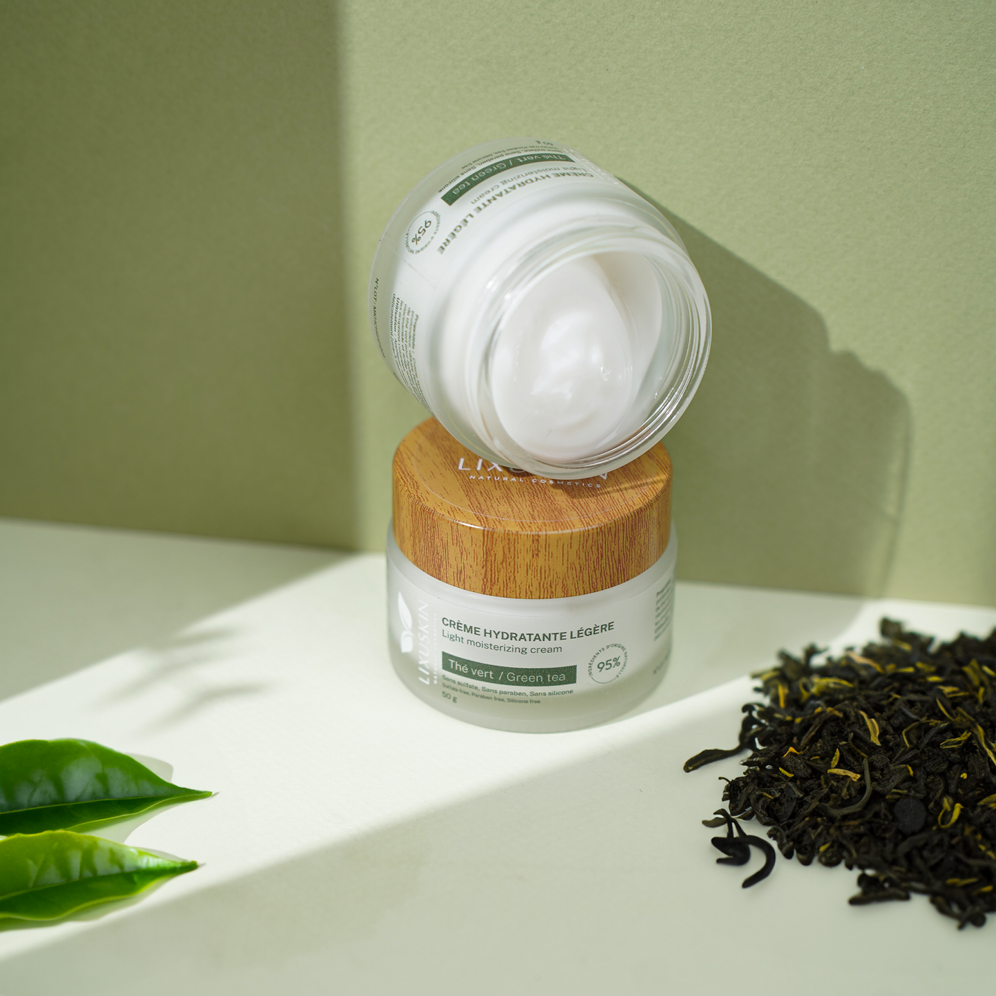 Crème Hydratante à base de Thé Vert