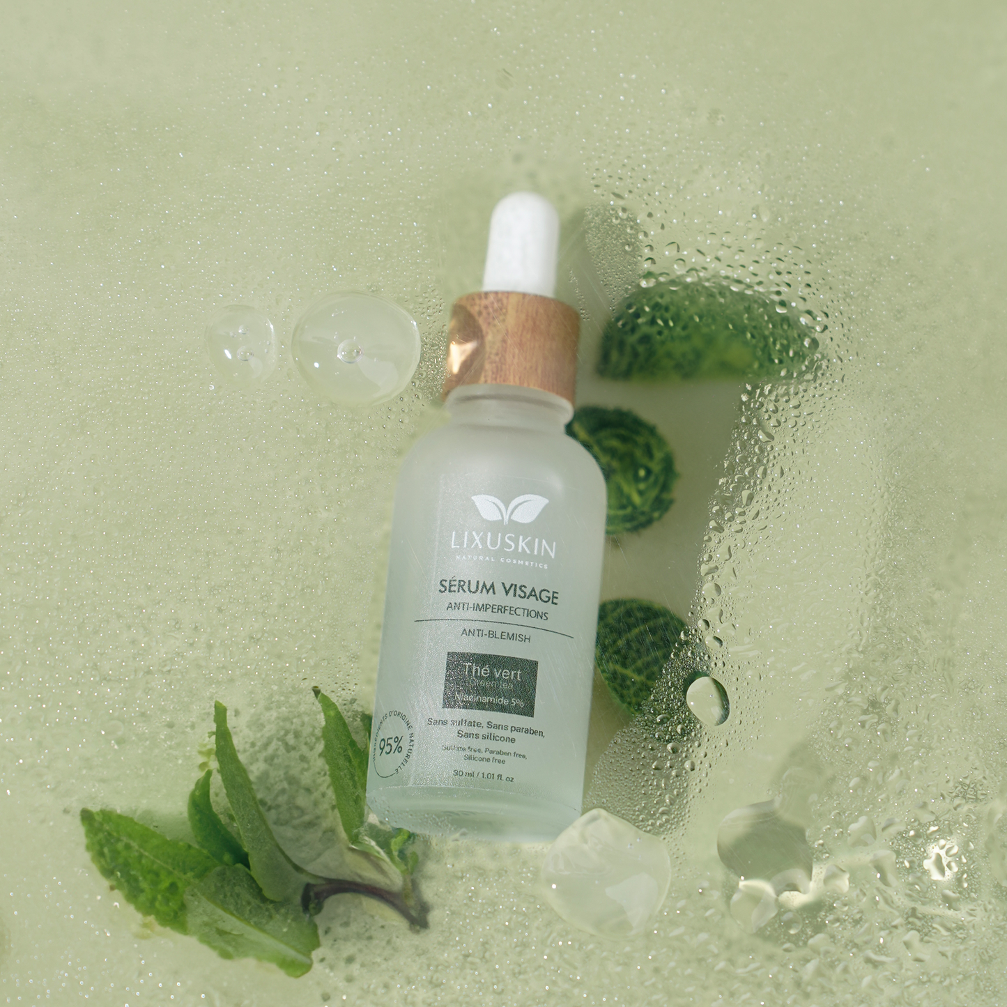 Sérum Anti-Imperfection au Thé Vert et Niacinamide 5%